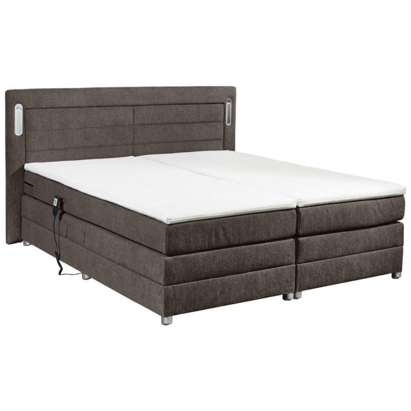 Boxspringbett 180/200 cm in Braun