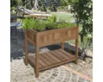 Hornbach Hochbeet Germin 40 Holz auf Stelzen 76 x 48 x 88 cm braun