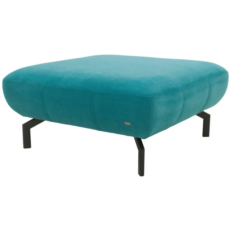 Hocker in Textil Petrol