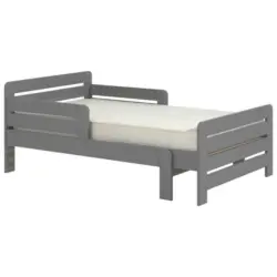 Ausziehbett 90/200 cm in Grau