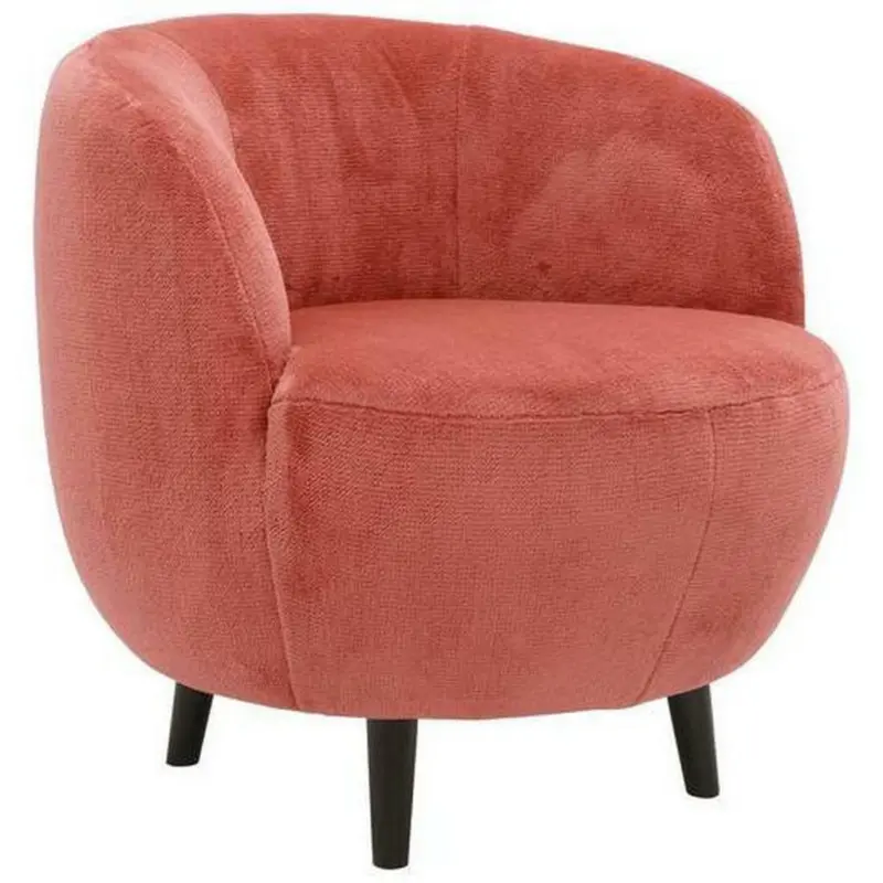 Sessel in Webstoff Rosa