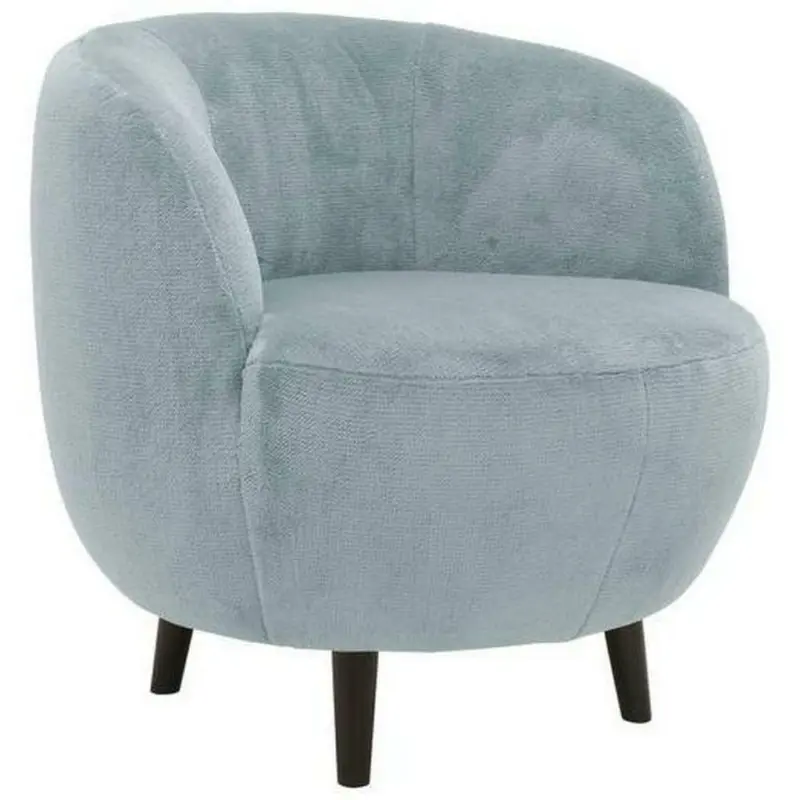 Sessel in Webstoff Mintgrau
