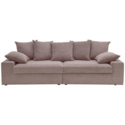 Viersitzer-Sofa in Kord Rosa