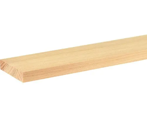 Flachleiste Lärche roh 12,5x58,5x2000mm