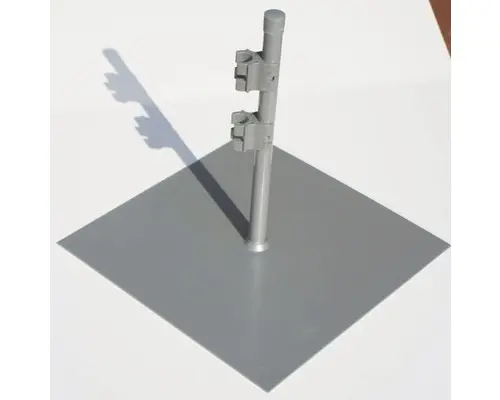 Fußplatte für Paravent anthrazit 35x35 cm