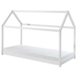 Hausbett 90/200 cm in Weiß