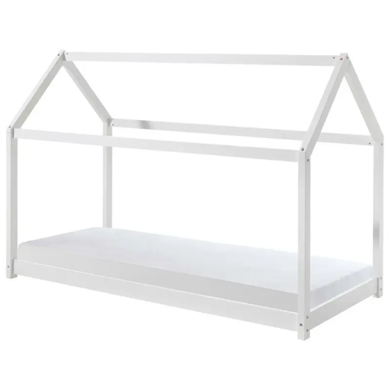 Hausbett 90/200 cm in Weiß