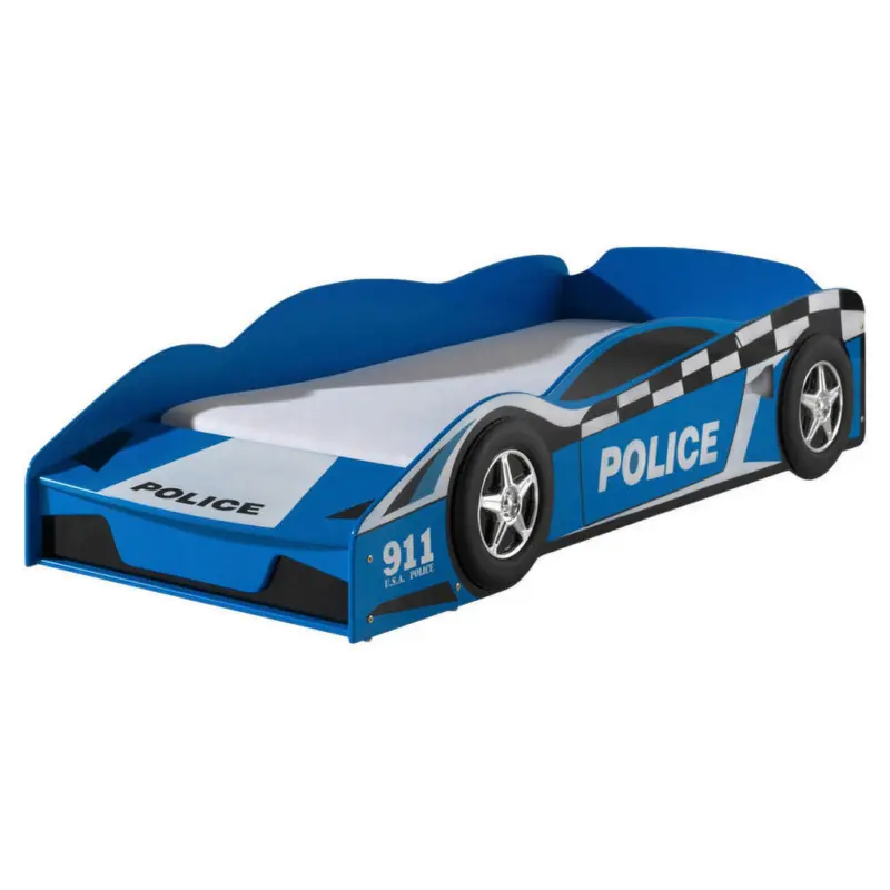 Autobett 70/140 cm in Blau