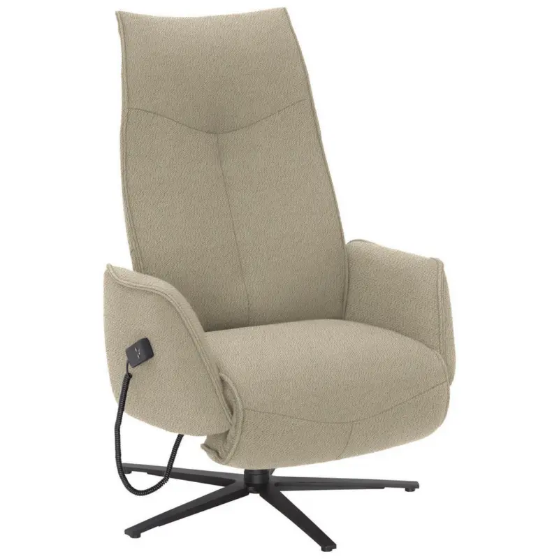Relaxsessel in Textil Beige