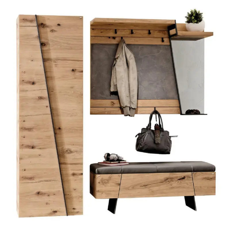 Garderobe 206/202/42,3 cm