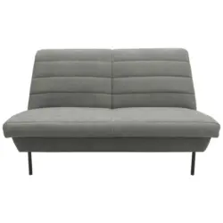 Zweisitzer-Sofa in Graubraun