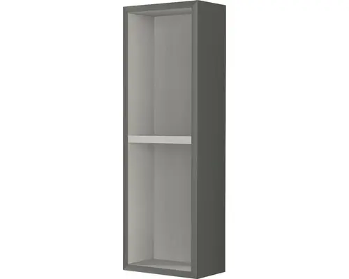 Hängeschrank Baden Haus Eden 60x20x12 cm talpa-grau matt
