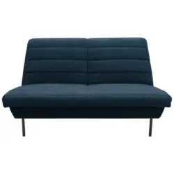 Zweisitzer-Sofa in Dunkelblau