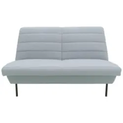 Zweisitzer-Sofa in Hellblau