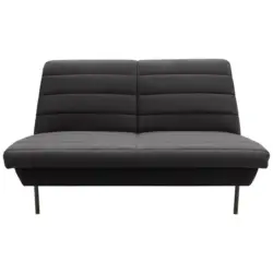 Zweisitzer-Sofa in Anthrazit