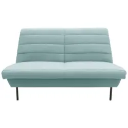 Zweisitzer-Sofa in Mintgrau