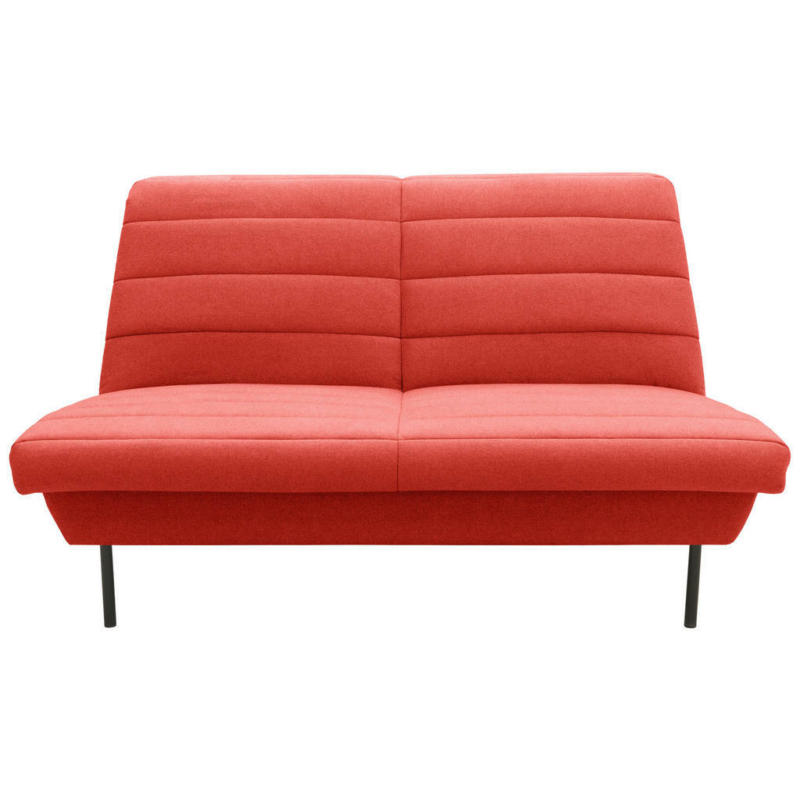 Zweisitzer-Sofa in Orange
