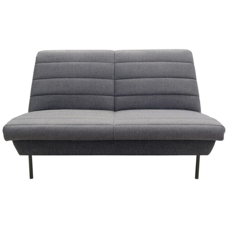 Zweisitzer-Sofa in Blau, Grau