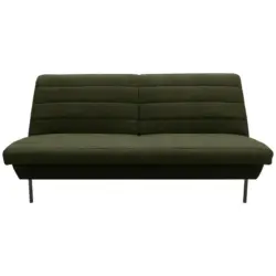 Zweisitzer-Sofa in Grün