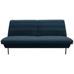 Zweisitzer-Sofa in Dunkelblau