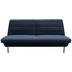 Zweisitzer-Sofa in Blau