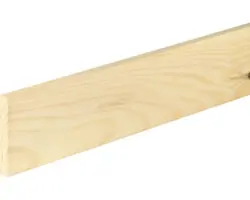 Konsta Rechteckleiste Kiefer roh 10x70x2000 mm