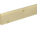 Hornbach Sockelleiste Fichte/Tanne roh13x70x2400mm