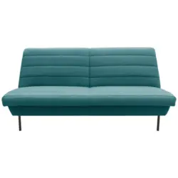 Zweisitzer-Sofa in Petrol