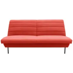 Zweisitzer-Sofa in Orange