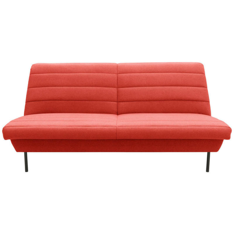 Zweisitzer-Sofa in Orange