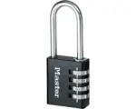 Hornbach Zahlenschloss Master Lock Aluminium 40 mm schwarz