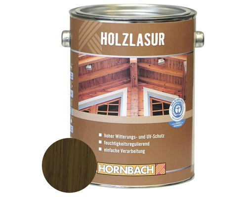 HORNBACH Holzlasur nußbaum 2,5 L