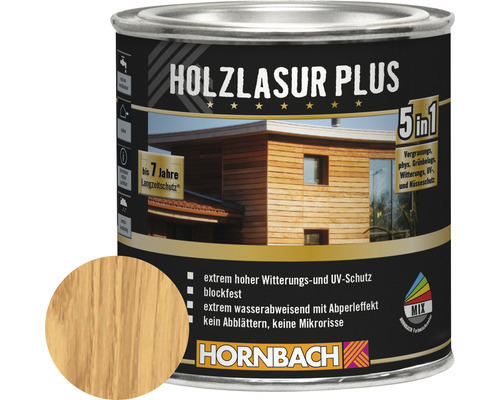 HORNBACH Holzlasur Plus kiefer 375 ml