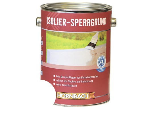 HORNBACH Isolierfarbe Isoliersperrgrund creme 2,5 l