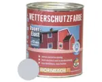 Hornbach HORNBACH Holzfarbe Wetterschutzfarbe silbergrau 750ml