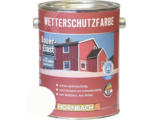 Hornbach HORNBACH Holzfarbe Wetterschutzfarbe weiß 2,5 L