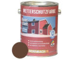 Hornbach HORNBACH Holzfarbe Wetterschutzfarbe braun 2,5 L