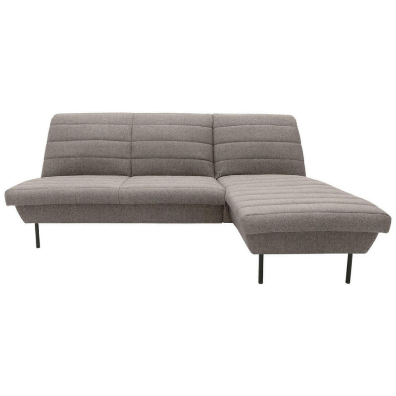 Ecksofa in Braun, Beige