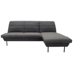 Ecksofa in Blaugrau
