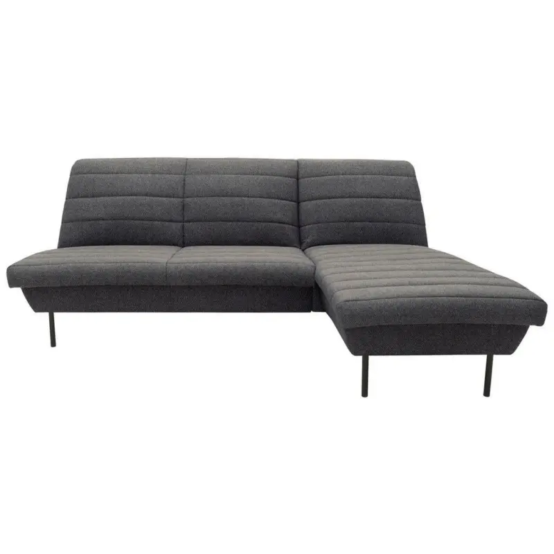 Ecksofa in Blaugrau