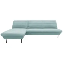 Ecksofa in Mintgrau