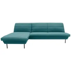 Ecksofa in Petrol