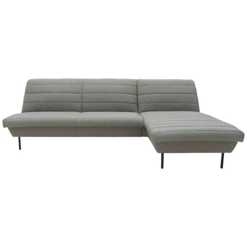 Ecksofa in Graubraun