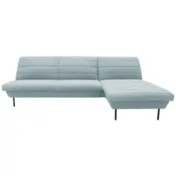 Ecksofa in Mintgrau