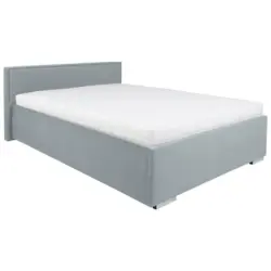Polsterbett 140/200 cm in Grau