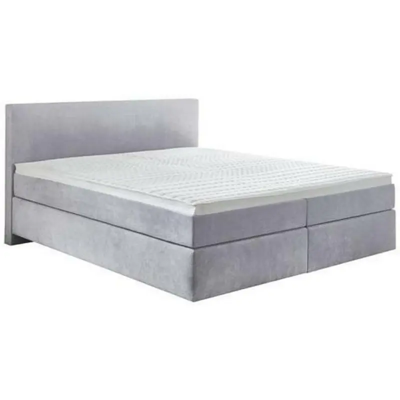 Boxspringbett 180/200 cm in Pastellblau