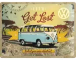 Hornbach Blechschild VW Bulli - Get Lost 30x40 cm