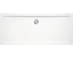 Hornbach Extraflache Rechteck-Duschwanne Sanotechnik SMC SC1690S 160x90x3,5 cm weiß