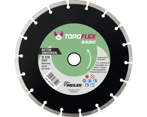 Diamanttrennscheibe "Green Action Beton" Ø 230x22,23 mm