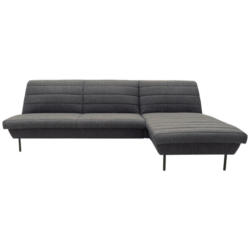 Ecksofa in Blaugrau